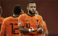 欧国联-荷兰3-1波黑 维纳尔杜姆梅开二度德佩进球