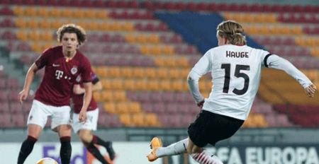 欧联杯-海于格破门米兰1-0 反超里尔小组头名晋级