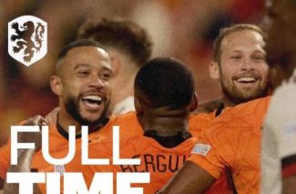 欧国联-荷兰4-1大胜比利时 德佩双响贝尔温世界波