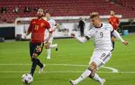 欧国联-维尔纳破门加亚读秒绝平 德国1-1西班牙