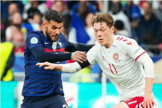 欧国联-法国1-2遭丹麦逆转 姆巴佩伤退本泽马破门
