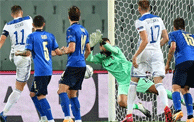 欧国联-意大利1-1波黑11连胜终结 哲科破门森西扳平