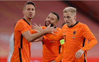友谊赛-荷兰1-1西班牙 范德贝克扳平卡纳莱斯破门