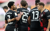 德甲-拜仁2-1科隆取得联赛4连胜 格纳布里建功穆勒点射
