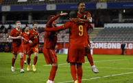 欧国联-卢卡库梅开二度 比利时4-2丹麦晋级半决赛