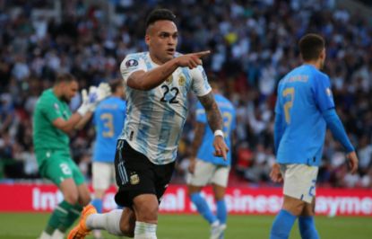 欧美杯-劳塔罗破门梅西两助攻 阿根廷3-0完胜意大利夺冠