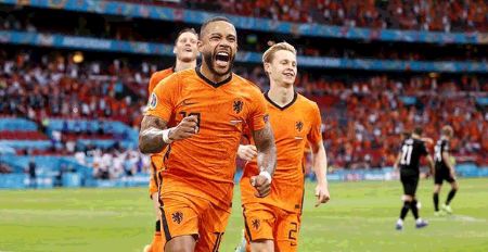 欧洲杯-C组-德佩点射邓弗里斯造点+破门 荷兰2-0胜奥地利