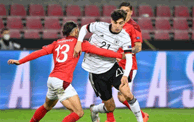 欧国联-维尔纳哈弗茨传射 德国主场3-3险平瑞士