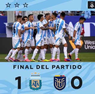 友谊赛-阿根廷1-0厄瓜多尔 迪马利亚破门 罗梅罗助攻
