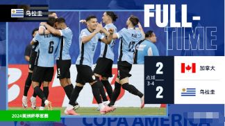 美洲杯-乌拉圭点球4-3加拿大夺季军，阿方索、科内失点