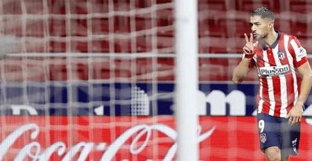 西甲-马竞主场1-0力克赫塔菲稳居积分榜首 苏亚雷斯破门