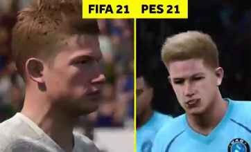 谁更真实一些！FIFA21vsPES21球员脸部特写