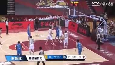 高效14中12快乐吃饼！王哲林vs广厦27+13+2精彩集锦