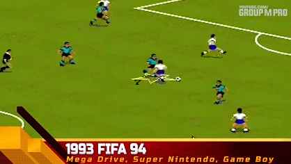 11分钟感受FIFA1993~2020的进化史